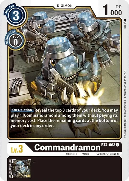Commandramon (BT4-063)