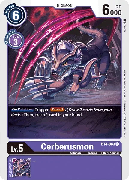 Cerberusmon (BT4-083)