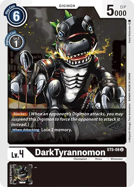 DarkTyrannomon (ST5-08)