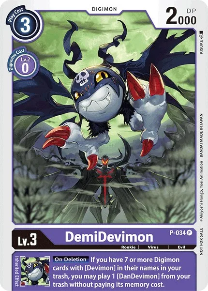 DemiDevimon (P-034)