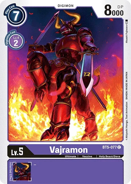 Vajramon (BT5-077)