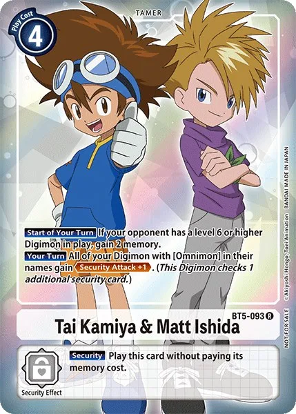 Tai Kamiya & Matt Ishida (BT5-093)