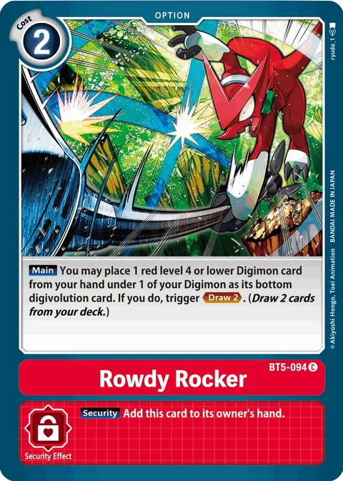 Rowdy Rocker (BT5-094)