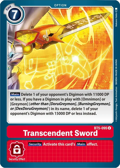 Transcendent Sword (BT5-095)