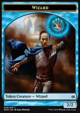 Wizard Token (U 2/2) // Servo Token (A 1/1)