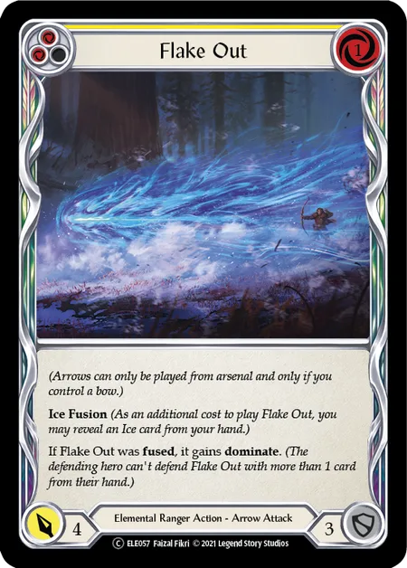 Flake Out (Yellow)