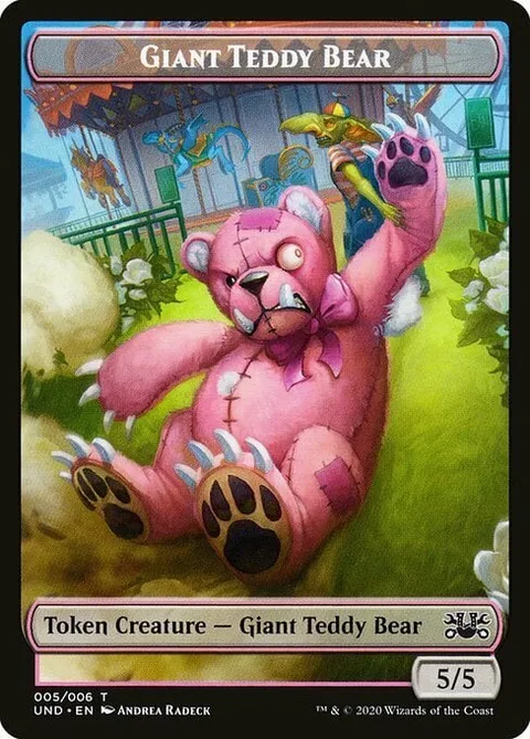 Giant Teddy Bear (Pink 5/5) // Acorn Stash