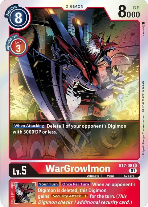 WarGrowlmon (ST7-08)