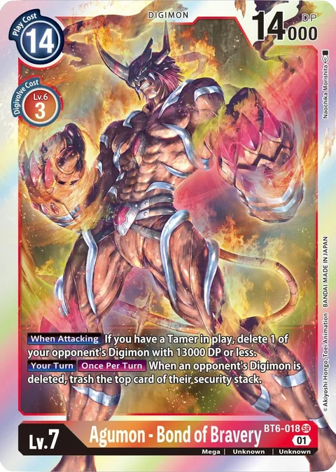 Agumon - Bond of Bravery (BT6-018)