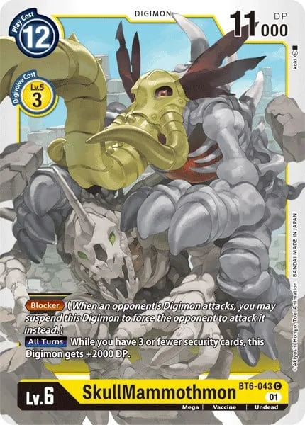 SkullMammothmon (BT6-043)