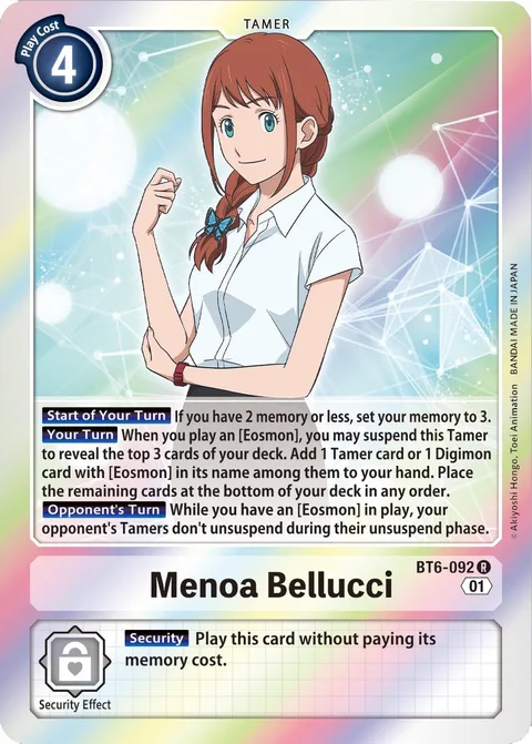 Menoa Bellucci (BT6-092)