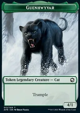 Guenhwyvar Token (G 4/1) // Devil Token (R 1/1)