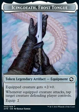 Icingdeath, Frost Tongue Token // Devil Token (R 1/1)