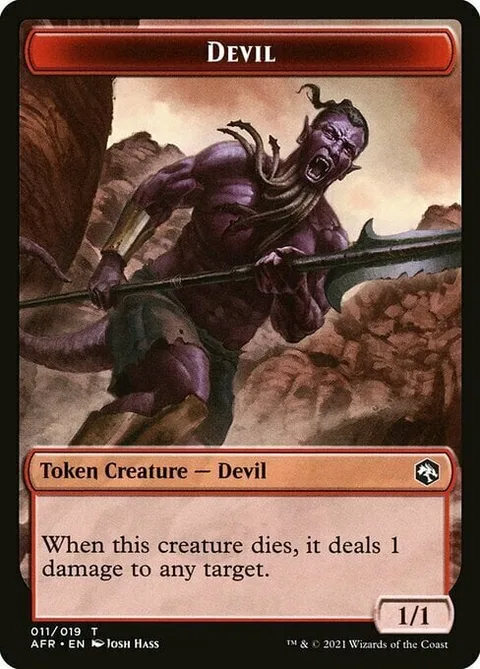 Devil Token (Red 1/1)