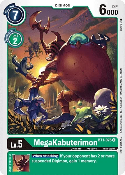 MegaKabuterimon (BT1-076)