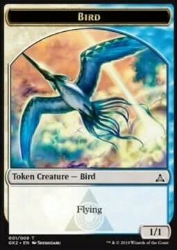 Bird Token (WU 1/1) // Sphinx Token (WU 4/4)