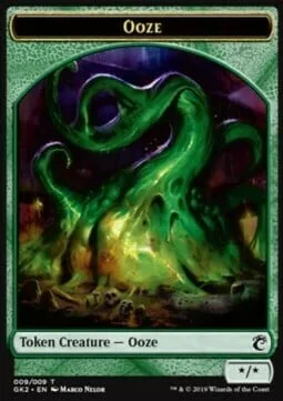 Ooze Token (G */*) // Frog Lizard Token (G 3/3)