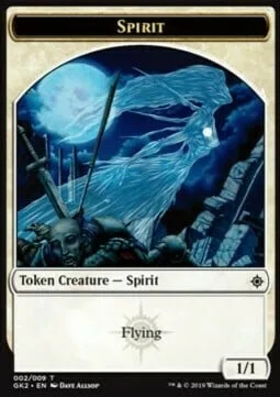 Spirit Token (W 1/1) // Spirit Token (WB 1/1)