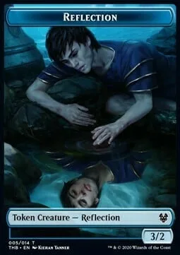 Reflection Token (U 3/2) // Satyr Token (R 1/1)