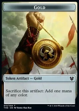Gold Token // Satyr Token (R 1/1)