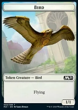Bird Token (W 1/1) // Treasure Token