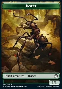 Insect Token (G 3/3) // Clue Token
