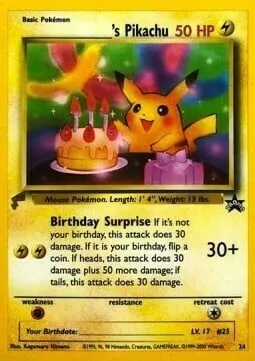 _____'s Pikachu [Birthday Surprise]