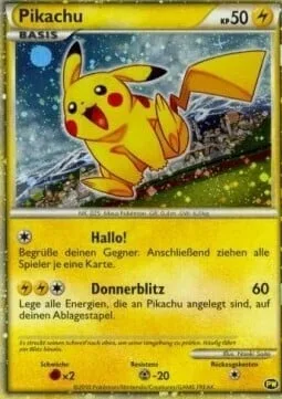 Pikachu [Hello! | Thunderbolt]