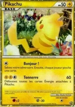 Pikachu [Hello! | Thunderbolt]