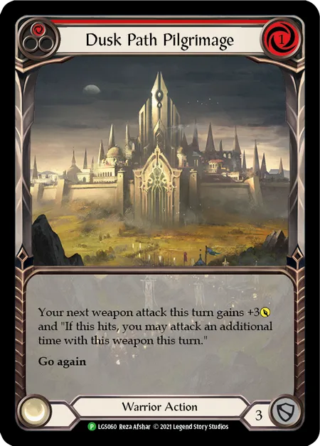 Dusk Path Pilgrimage (Red)