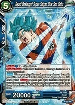 Rapid Onslaught Super Saiyan Blue Son Goku