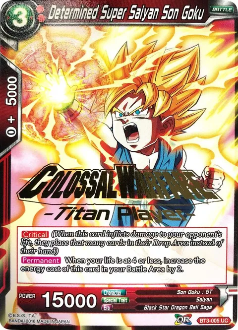 Determined Super Saiyan Son Goku