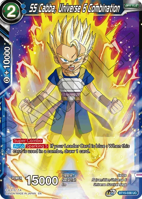 Cabba, Universe 6 Combination