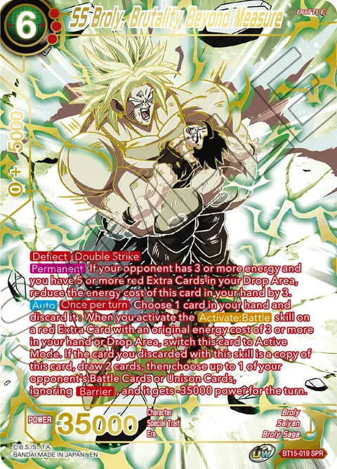 Broly, Brutality Beyond Measure