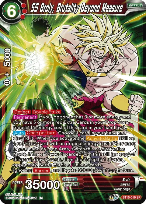 Broly, Brutality Beyond Measure