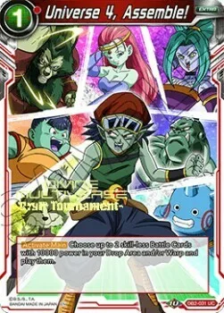 Universe 4, Assemble!