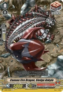 Cannon Fire Dragon, Sledge Ankylo [V Format]
