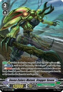 Seven Colors Mutant. Stagger Seven [V Format]
