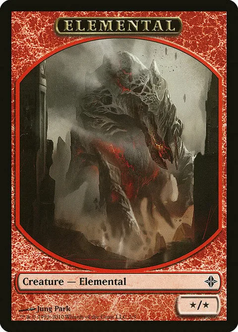 Elemental Token (Red)