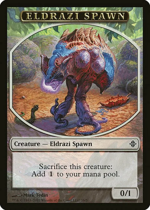 Eldrazi Spawn Token (Colorless 0/1)