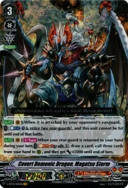 Covert Demonic Dragon, Magatsu Storm [V Format]