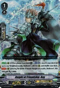 Knight of Friendship, Kay [V Format]