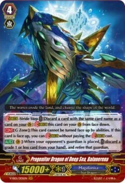 Progenitor Dragon of Deep Sea, Balanerena [V Format]