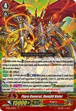 Flare General, Dumjid Valor [V Format]