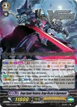 Supremacy Dragon, Claret Sword Dragon [G Format]