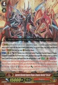 Supreme Heavenly Emperor Dragon, Dragonic Overlord ""the Ace"" [G Format]
