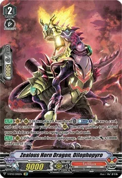 Zealous Horn Dragon, Dilophopyro [V Format]