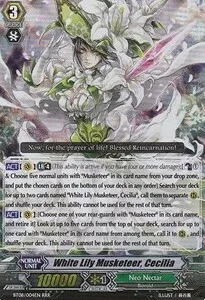 White Lily Musketeer, Cecilia [G Format]