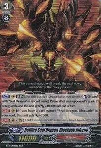 Hellfire Seal Dragon, Blockade Inferno [G Format]