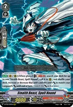 Stealth Beast, Spell Hound [V Format]